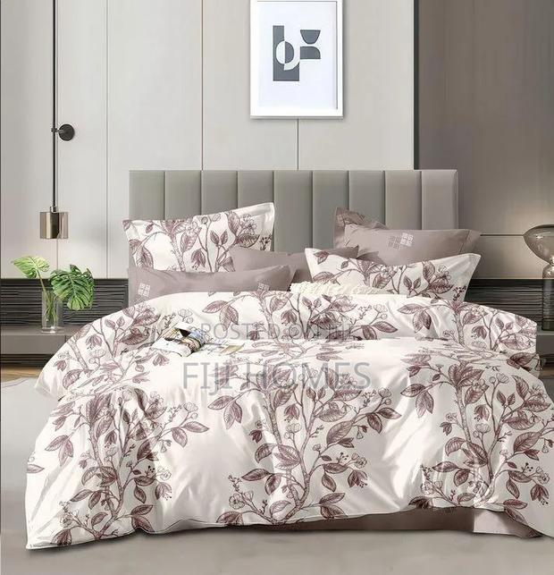 Cotton Binded Duvet Set 5x6 | Bedsheet + 2 Pillowcases - thumbnail 3