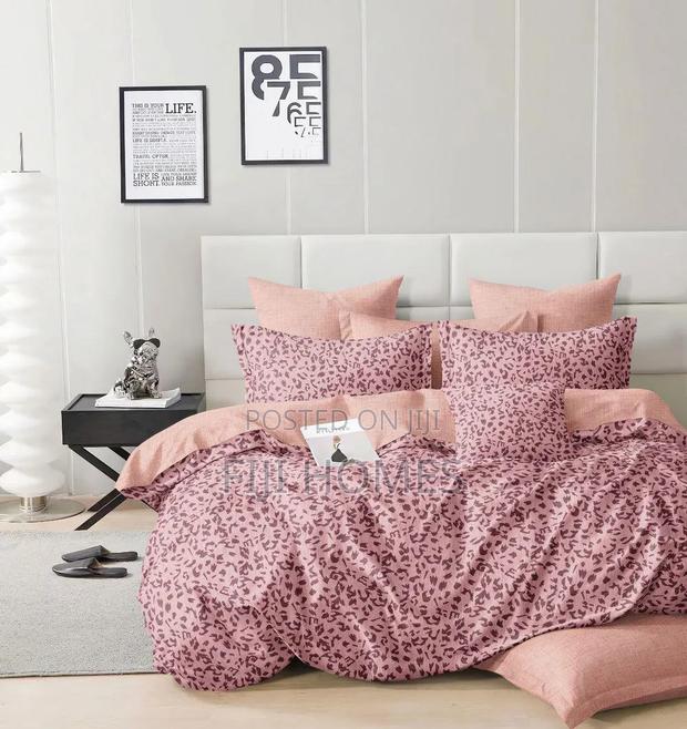 Cotton Binded Duvet Set 5x6 | Bedsheet + 2 Pillowcases - thumbnail 4