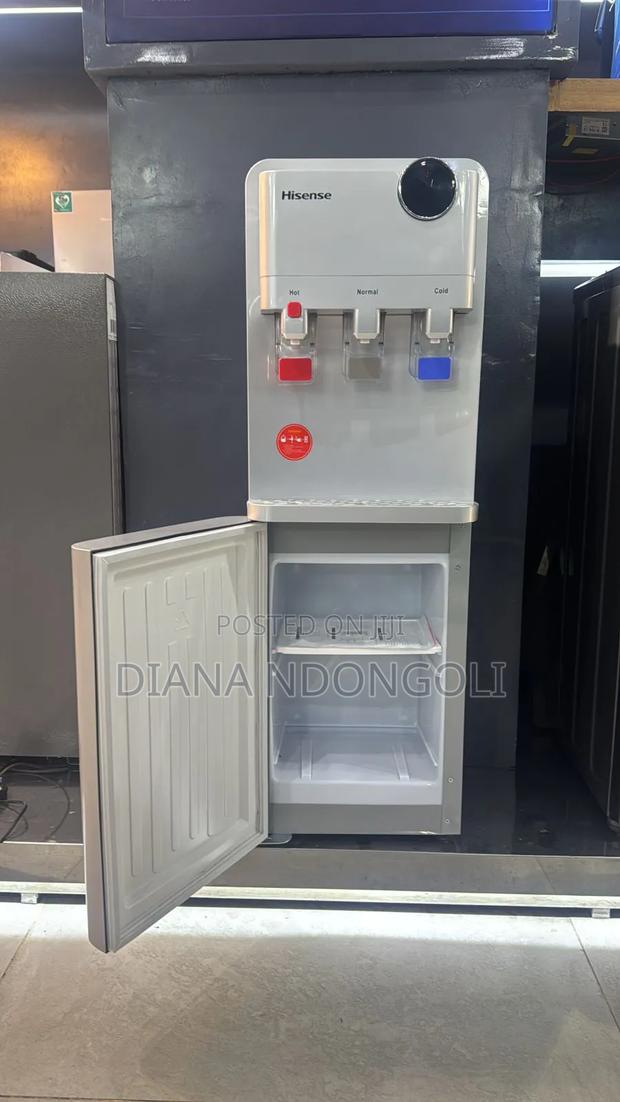 Hisense Water Dispenser Silver 3taps With Compressor