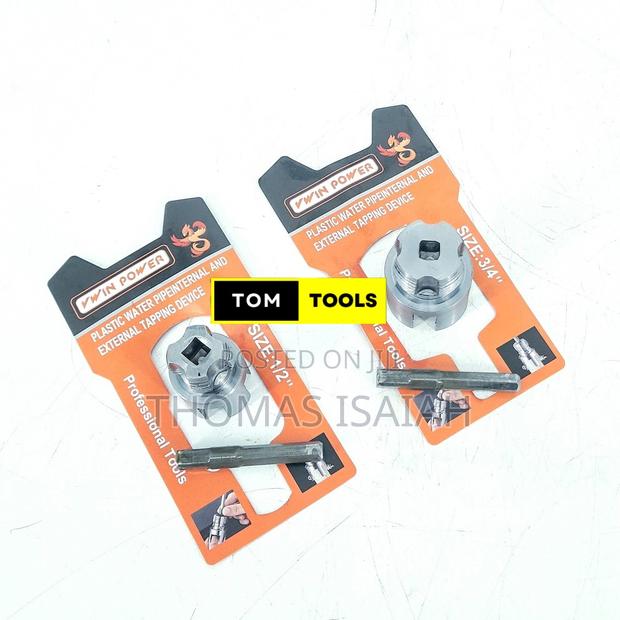 2pcs 1⁄4 Inch And 3⁄4 Inch Ppr Pipe Threader Thread Maker - thumbnail 4