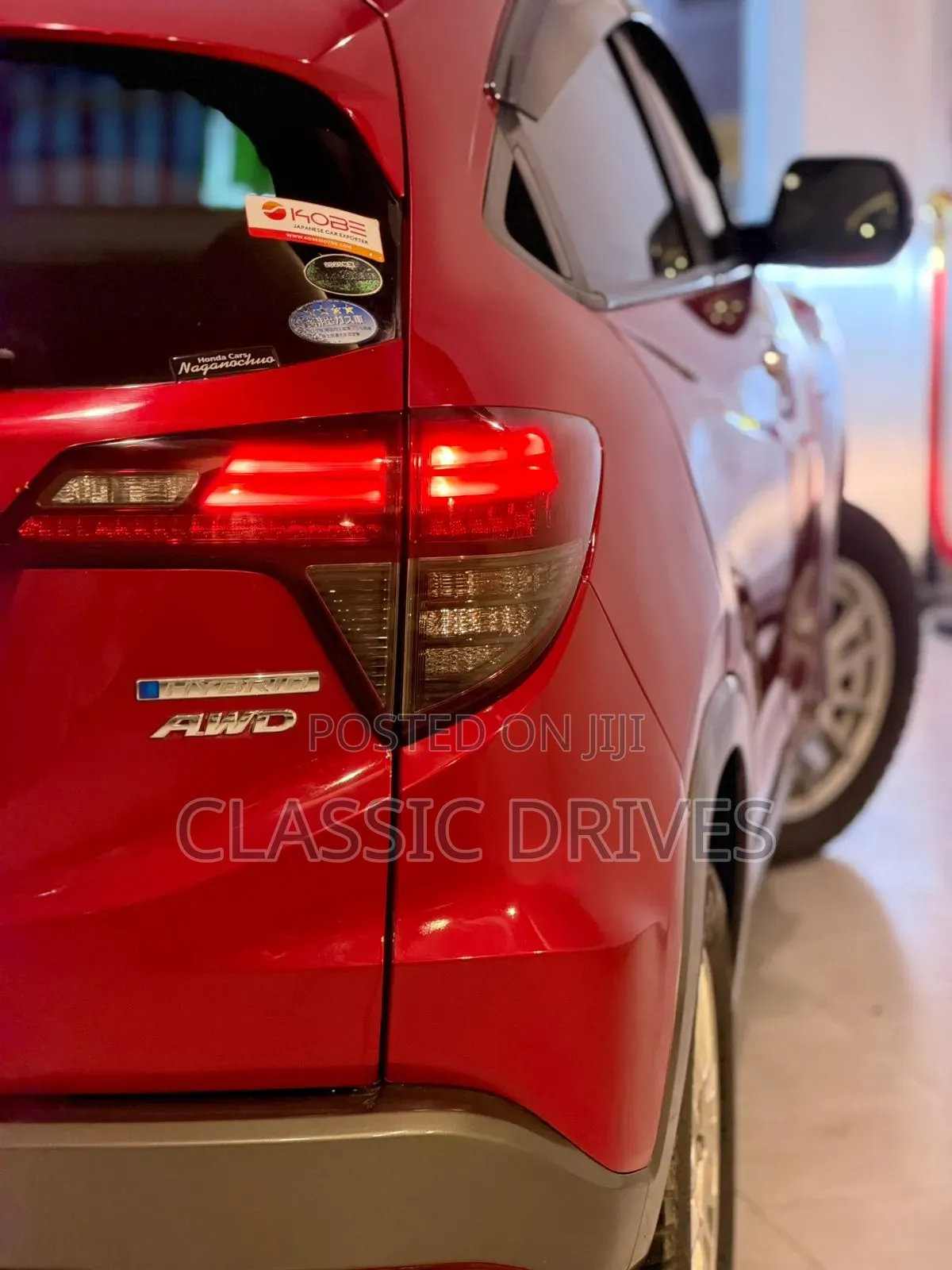 Honda Vezel 2019 Red