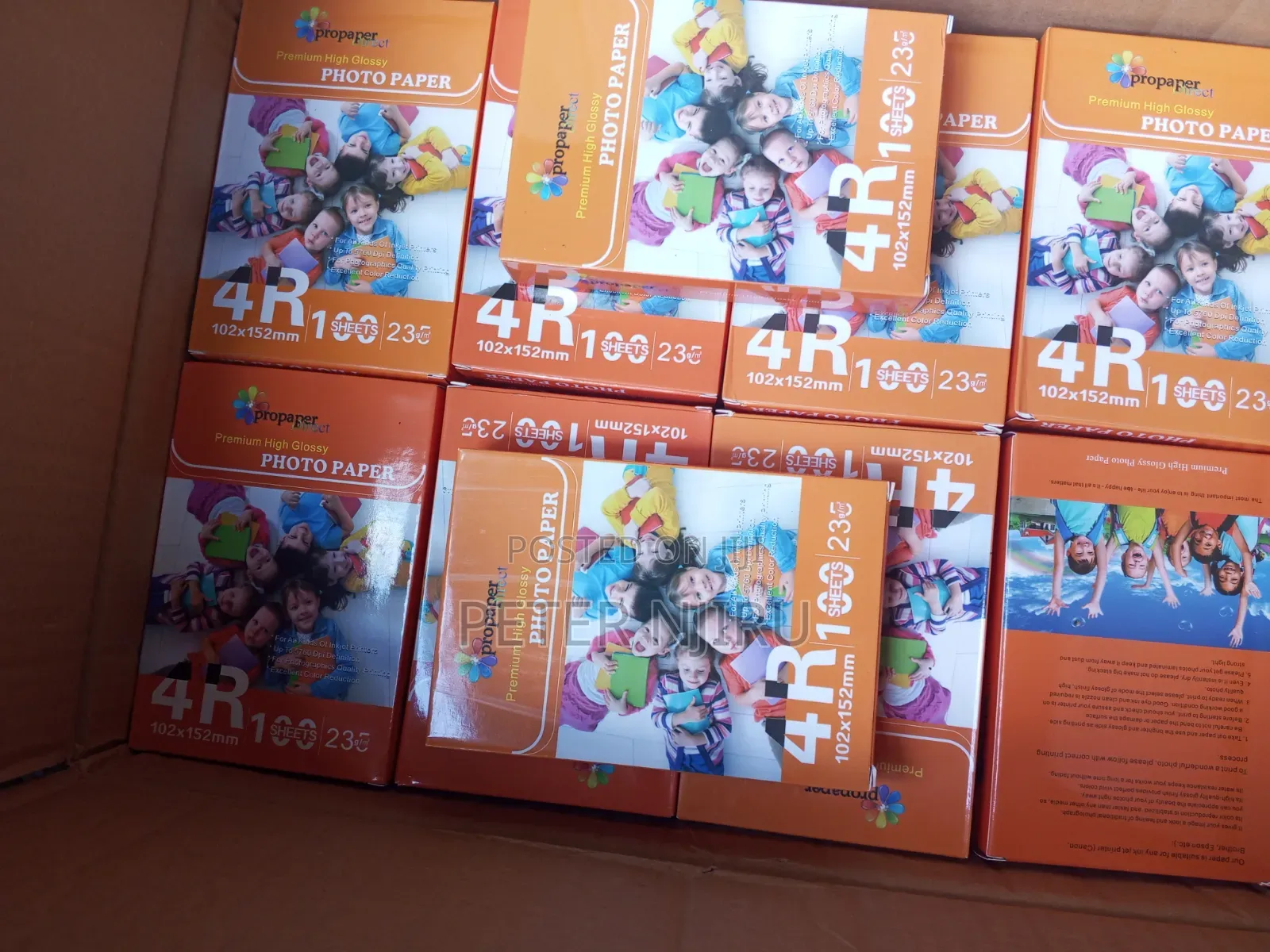 4r by 6 ( Propaper Photopaper)