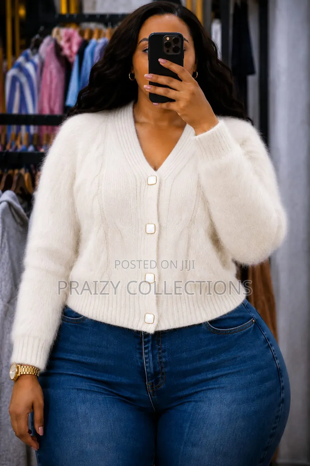 Classy Fur Sweater/Cardigan