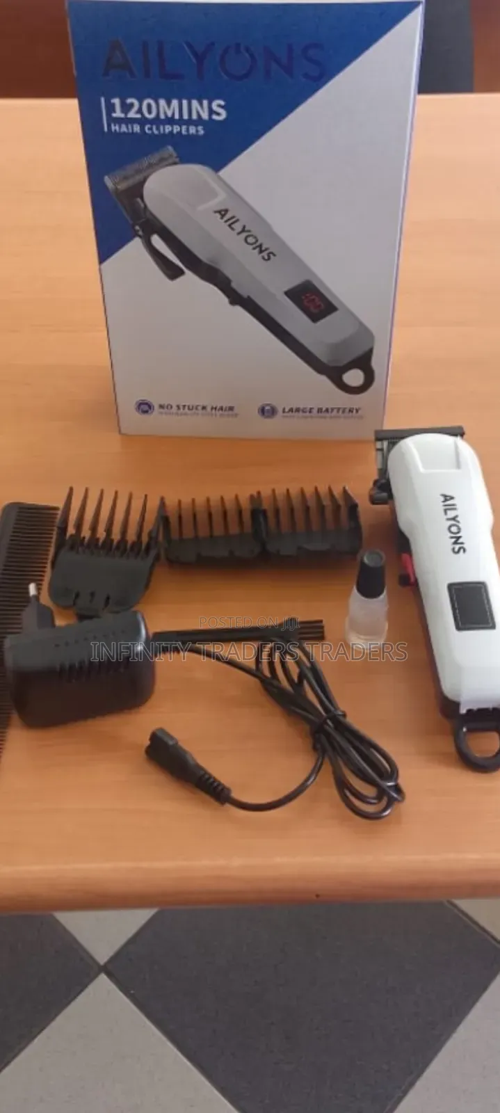 Ailyons Hair Clipper Rechargeabe Shaver