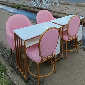 2manicure Sets, With White Marble Table 