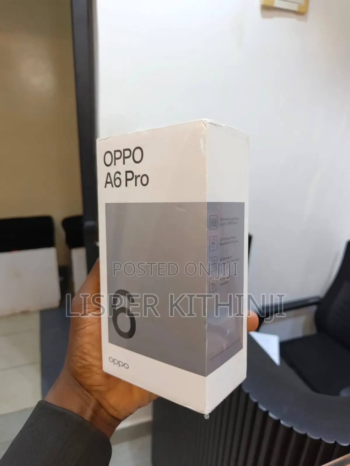 New Oppo A6 Pro 256 GB Black