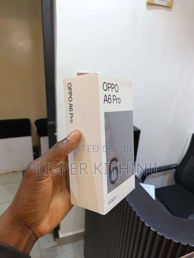 New Oppo A6 Pro 256 GB Black - main view