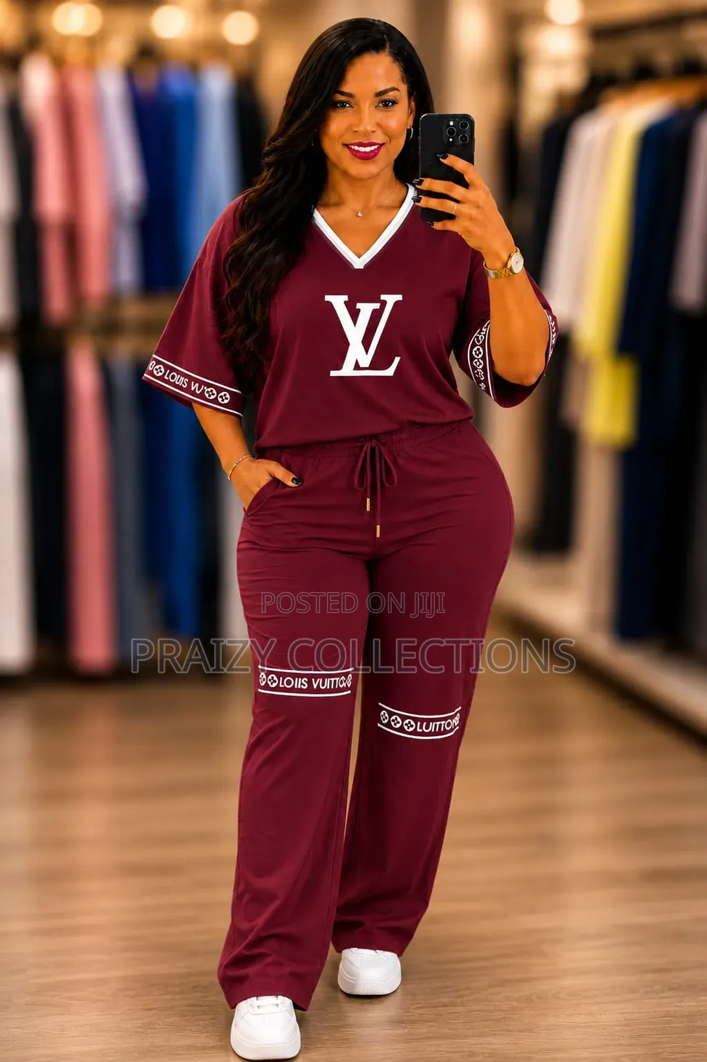 Lv Ladies Trouser+Top Set