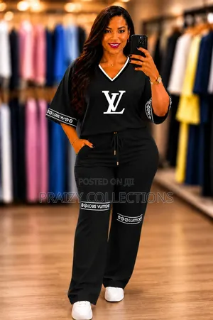 Lv Ladies Trouser+Top Set