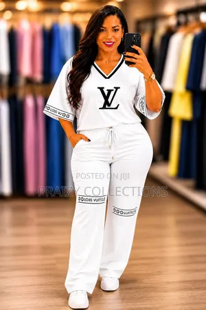 Lv Ladies Trouser+Top Set