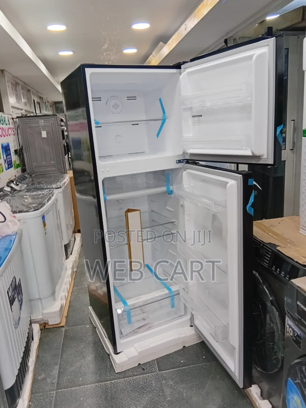 Von VRT-334nvak Double Door Inverter Fridge 334l – Dark Inox