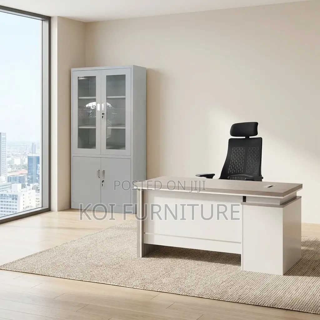 Office Desk : Modern 1-Meter Advanced Office Desk