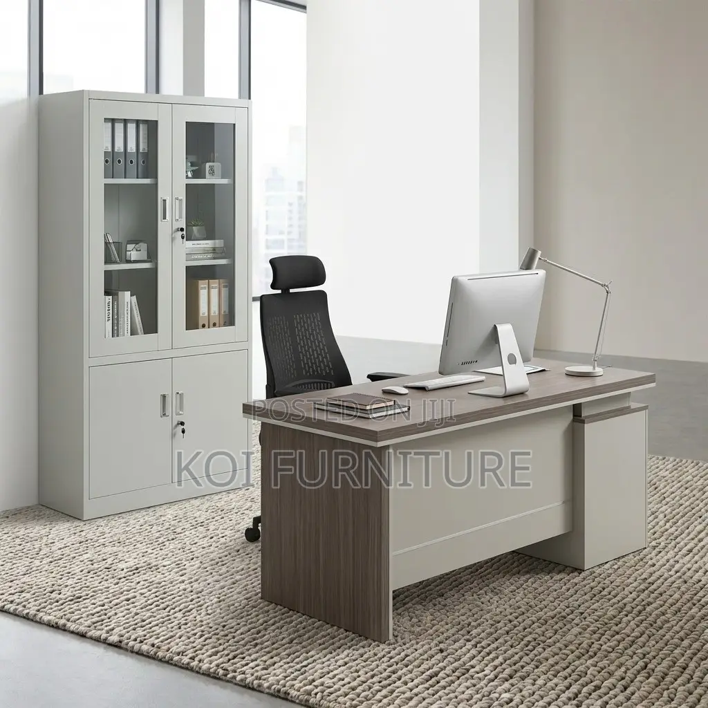 Office Desk : Modern 1-Meter Advanced Office Desk