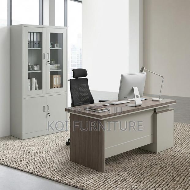 Office Desk : Modern 1-Meter Advanced Office Desk - thumbnail 4