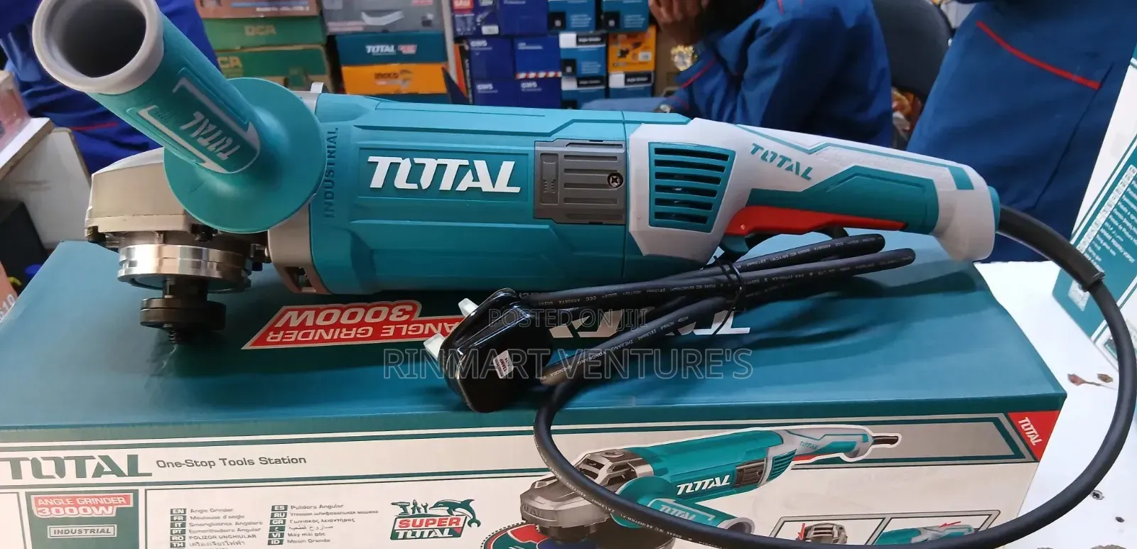 Total Grinder 9inch/ 3000w Angle Grinder
