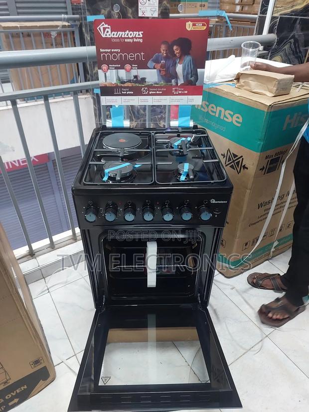 Ramtons 3g+1e 50x50 Black Cooker- Rc/907 - thumbnail 2