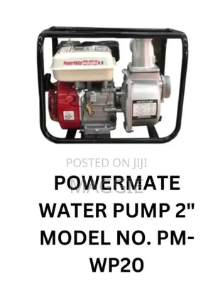 Model No. Pm- Wp20 Powermate Water Pump 2"