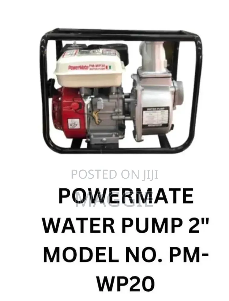 Model No. Pm- Wp20 Powermate Water Pump 2"