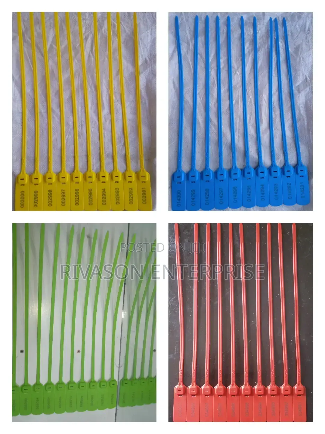 Flats Plastic Security Seals and Metal Security Seals