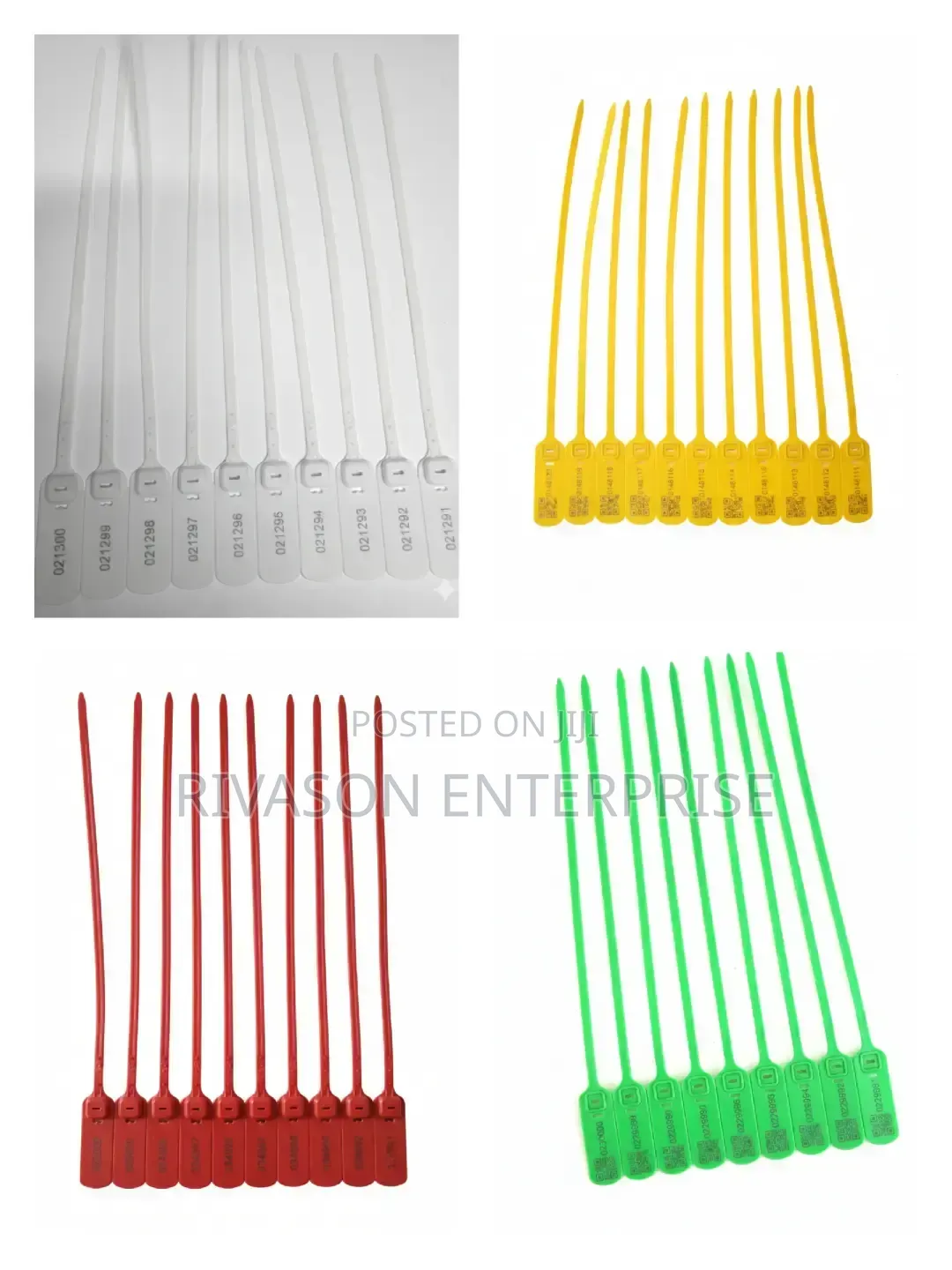 Flats Plastic Security Seals and Metal Security Seals