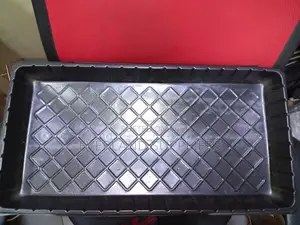 Plain Durable Black Hydroponic Trays - No Holes