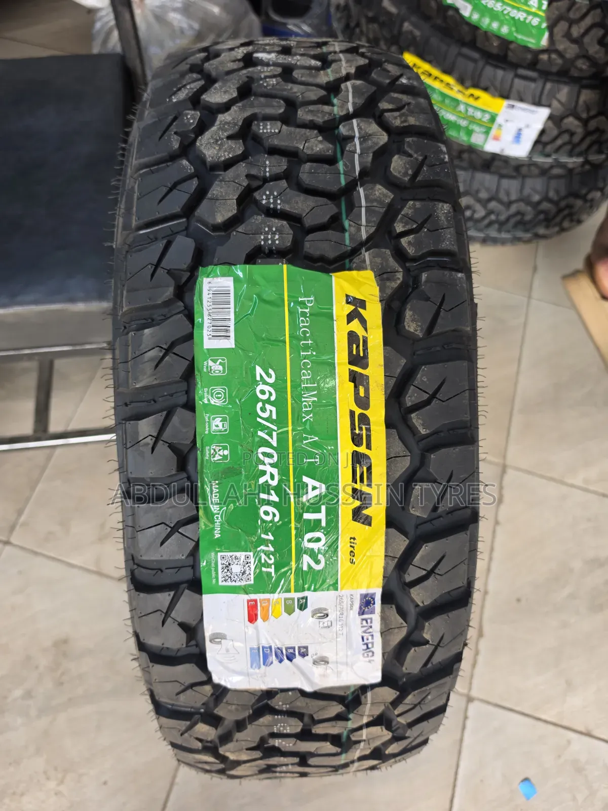 265/70 R16 Kapsen a/T02