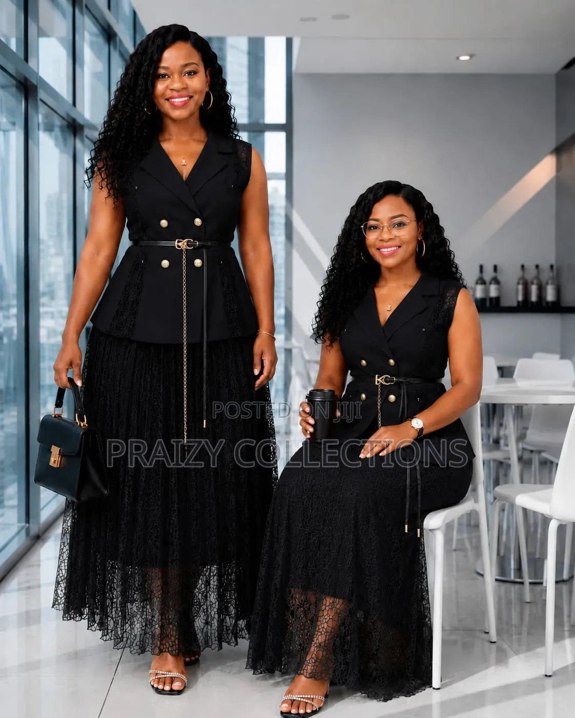 Lace Maxi Skirt + Top