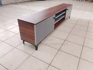 Tv Stand Modern Dark Walnut 5ft Tv Stand