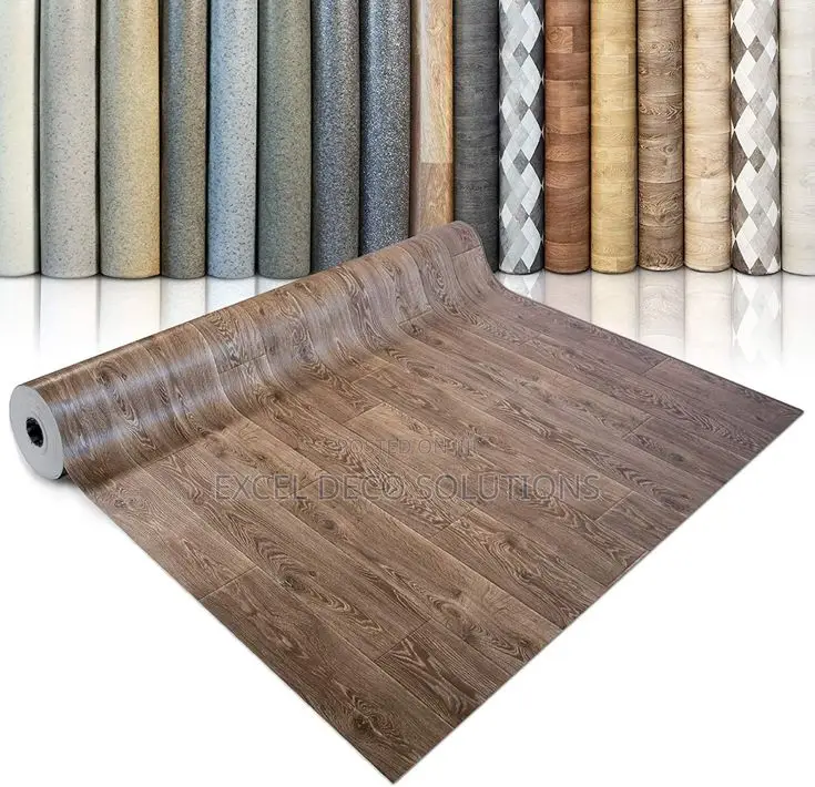 Vinyl Wood Look Carpet for Modern Interior Spaces