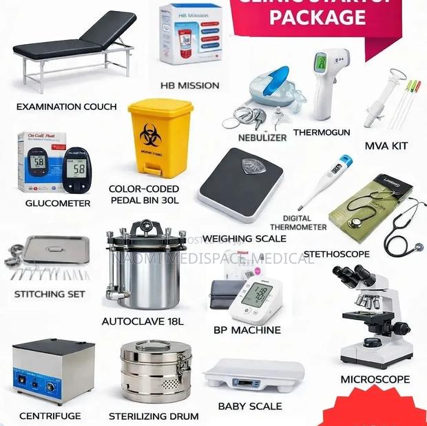 Full Clinic Start Up Kit With All Essentials - main view