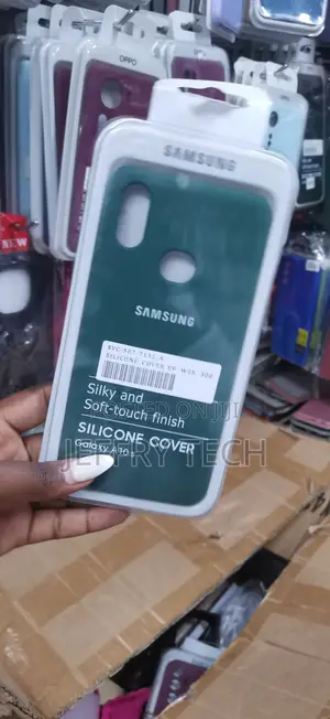 Samsung Galaxy A10s Silicone Cover in a Green Color Cover