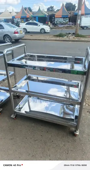 3-Tier Food Trolley