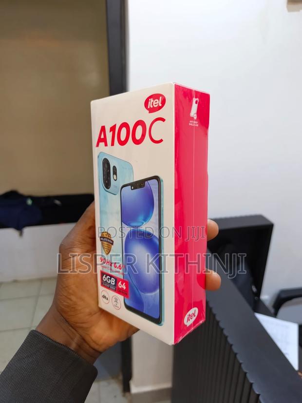 New Itel A100C 64 GB Black - main view