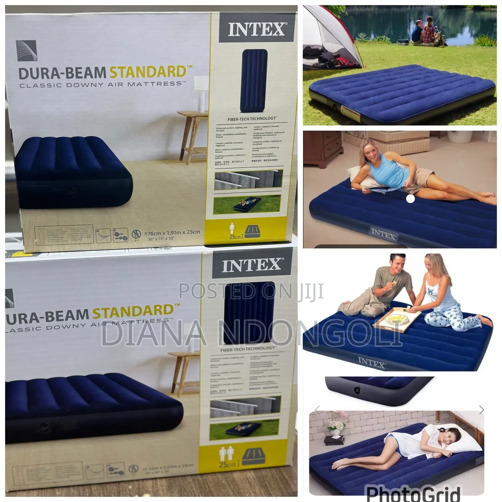 Restocked Intex Inflatable Mattress