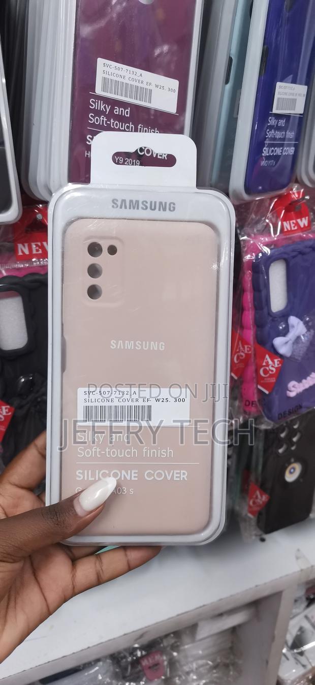 Samsung Galaxy A03s Vertical Triple-Camera Cutout Case - main view