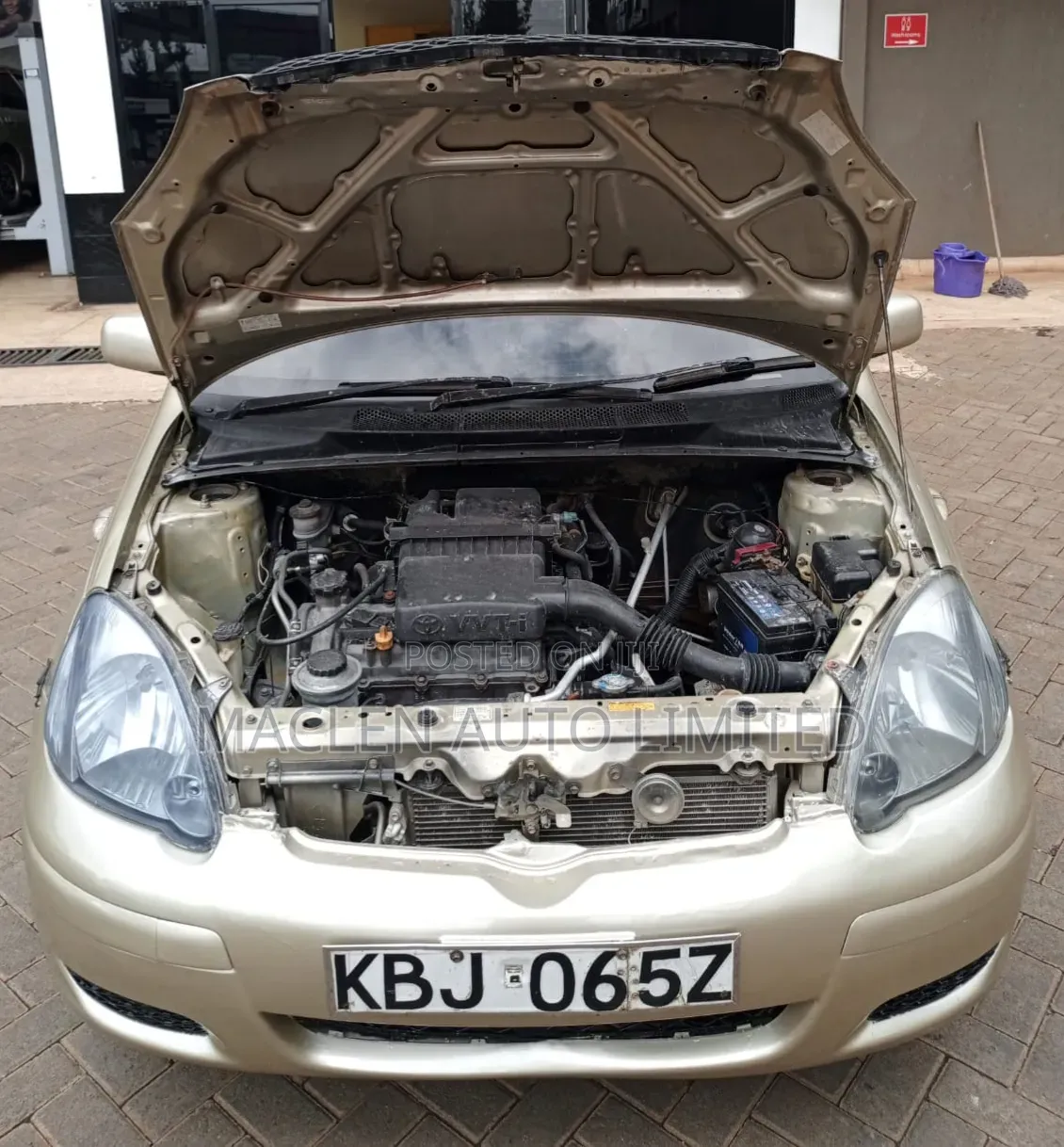 Toyota Vitz 2002 Gold