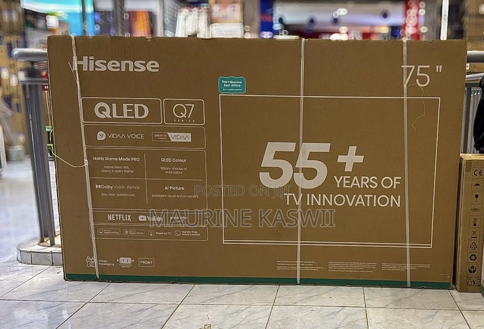 Hisense 75”Q7 Qled Uhd 4 K Tv