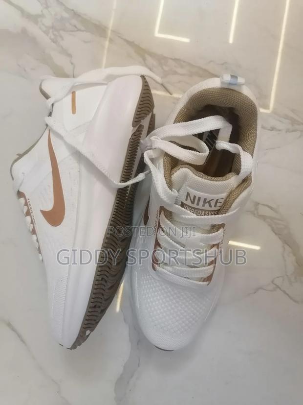 Nike Zoom X White and Gold
