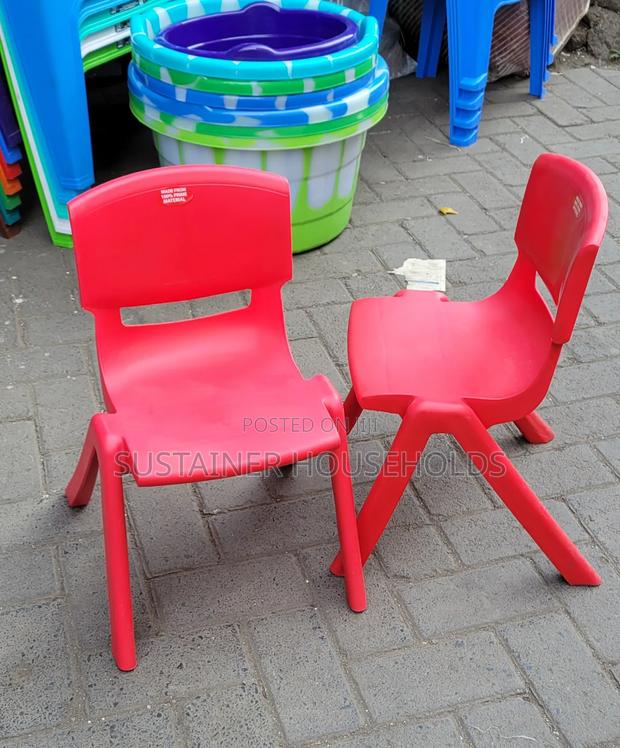 Red Acme Plastic Chairs - main view