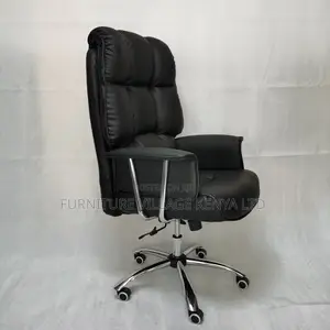 Office Chair: Leather Recliner Boss Office Chair