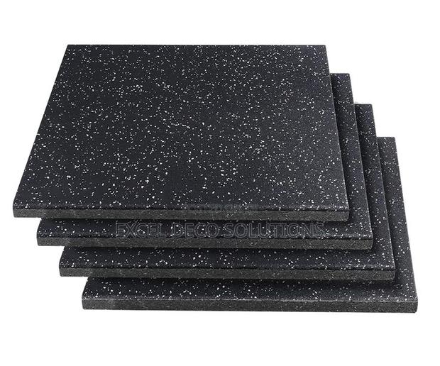 Heavy Duty Gym Rubber Mats – Anti Slip Workout Flooring