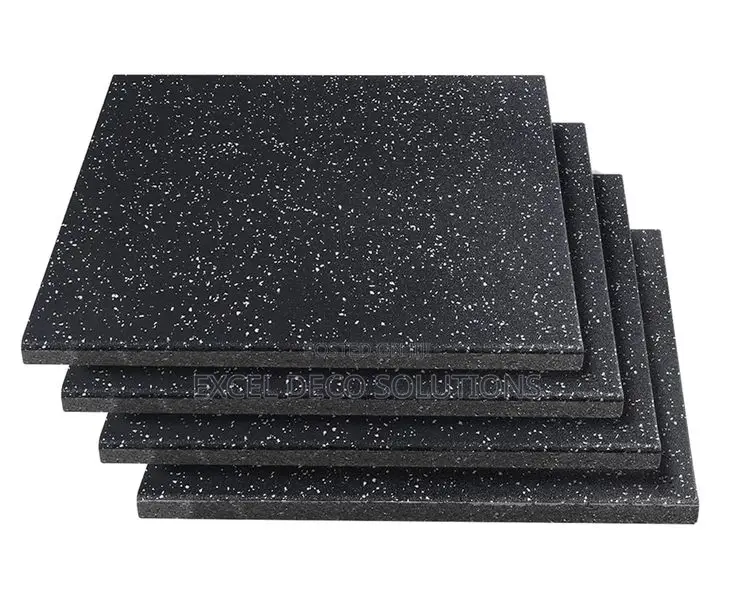Heavy Duty Gym Rubber Mats – Anti Slip Workout Flooring