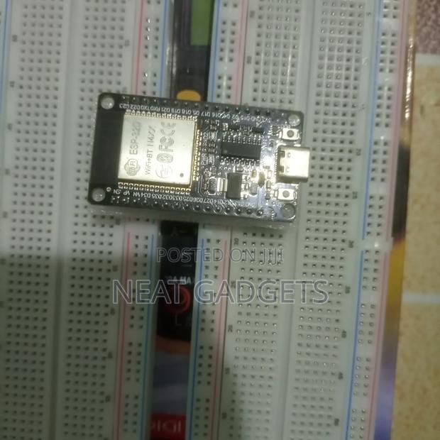 Esp32 and Breadboard