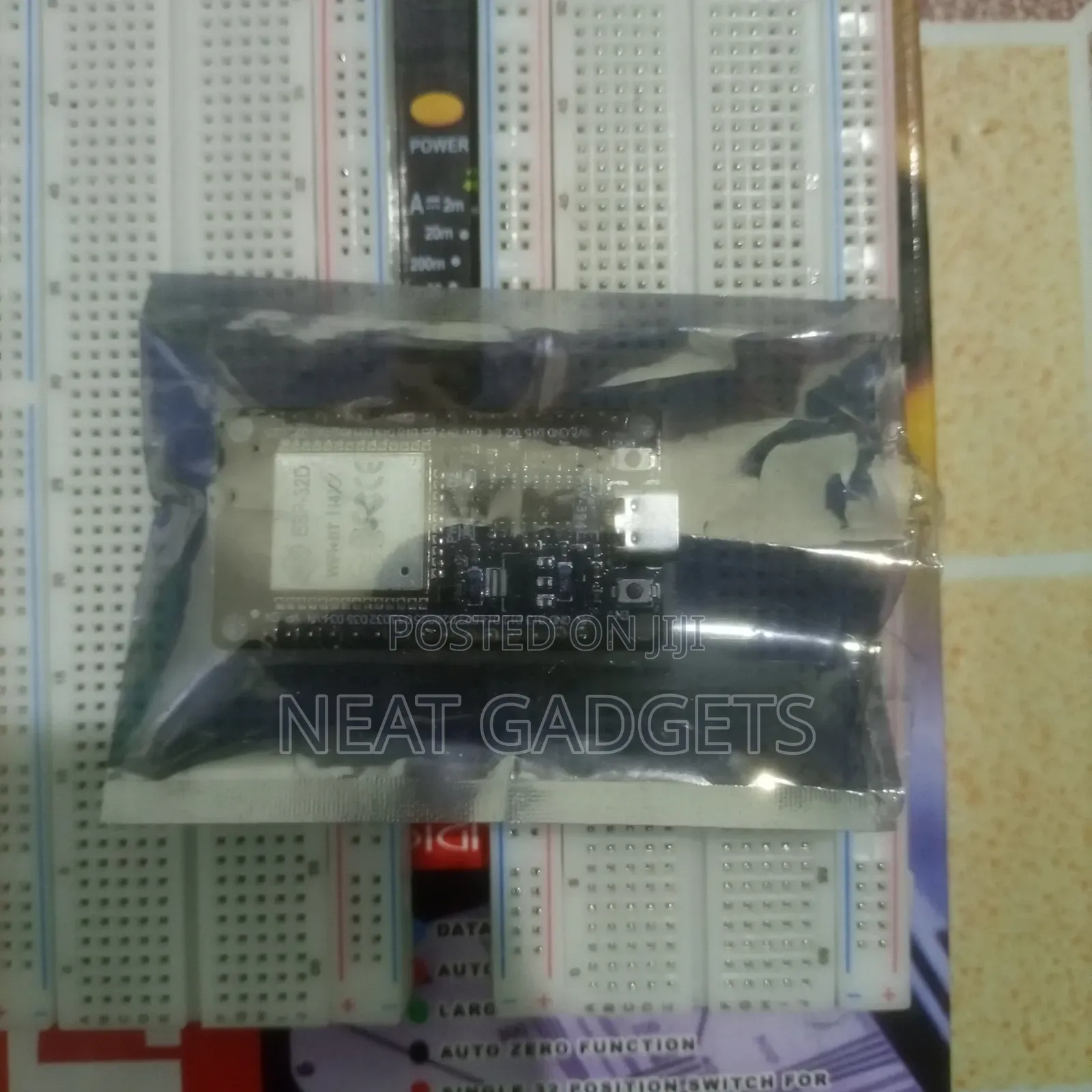 Esp32 and Breadboard