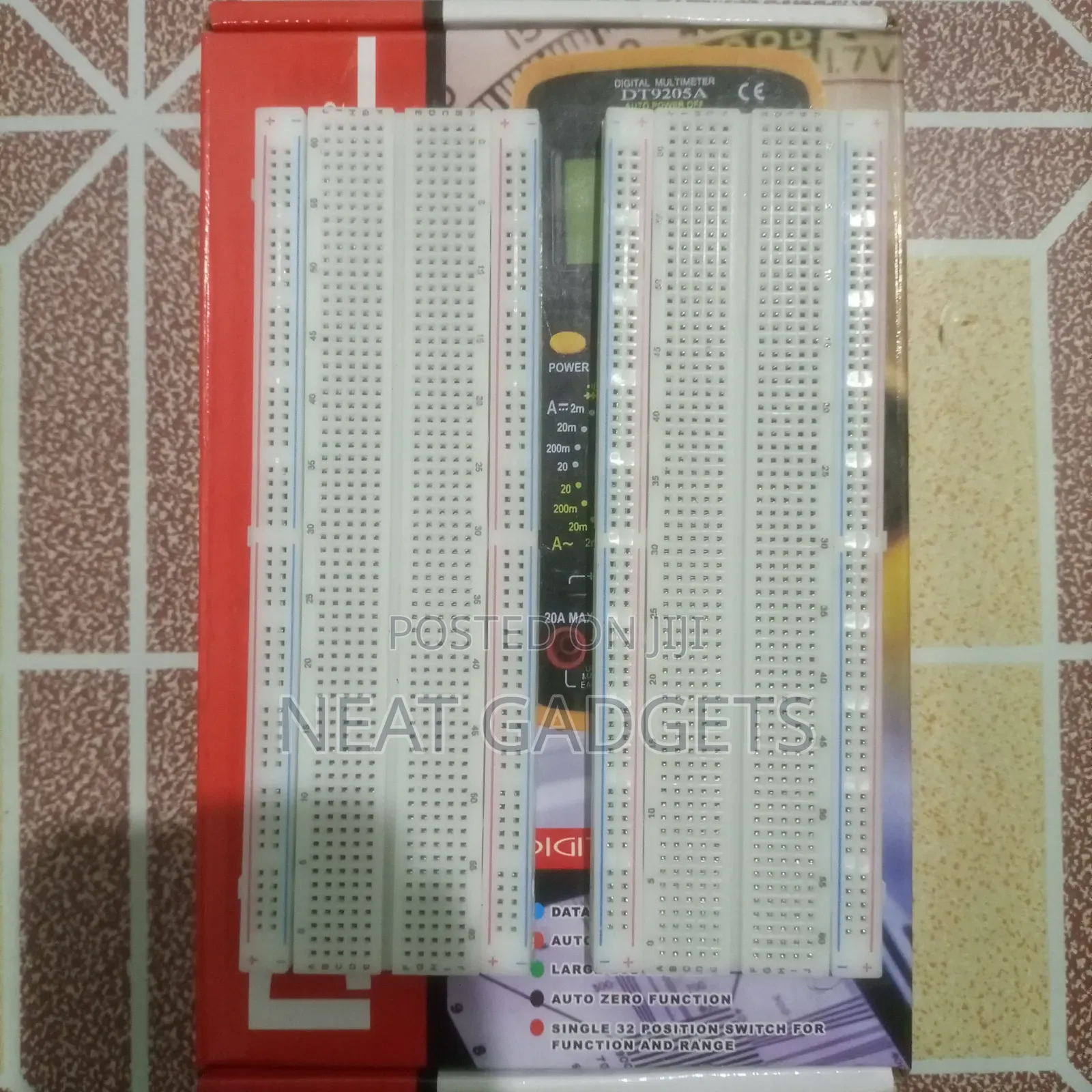 Esp32 and Breadboard