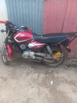 TVS HLX 125 2024 Red