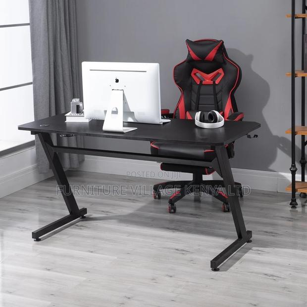 Office Desk: Generic Imported Home Office Gaming Desk - thumbnail 7