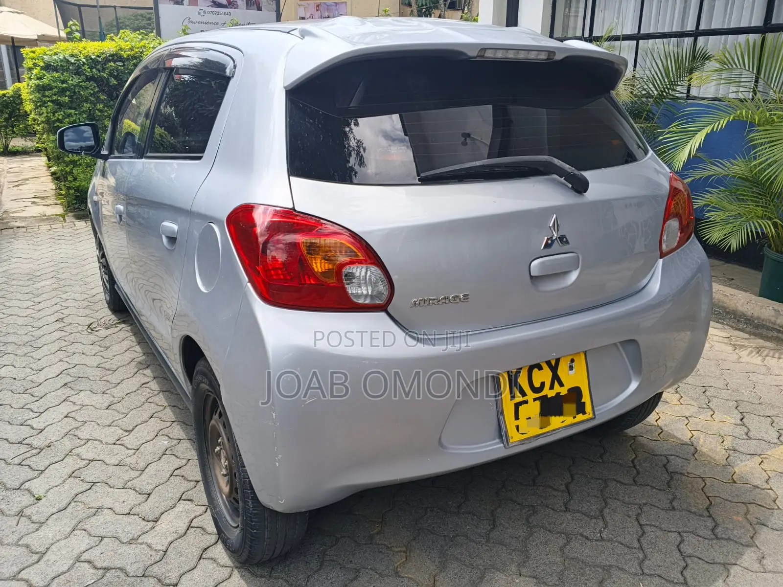 Mitsubishi Mirage 2012 Silver
