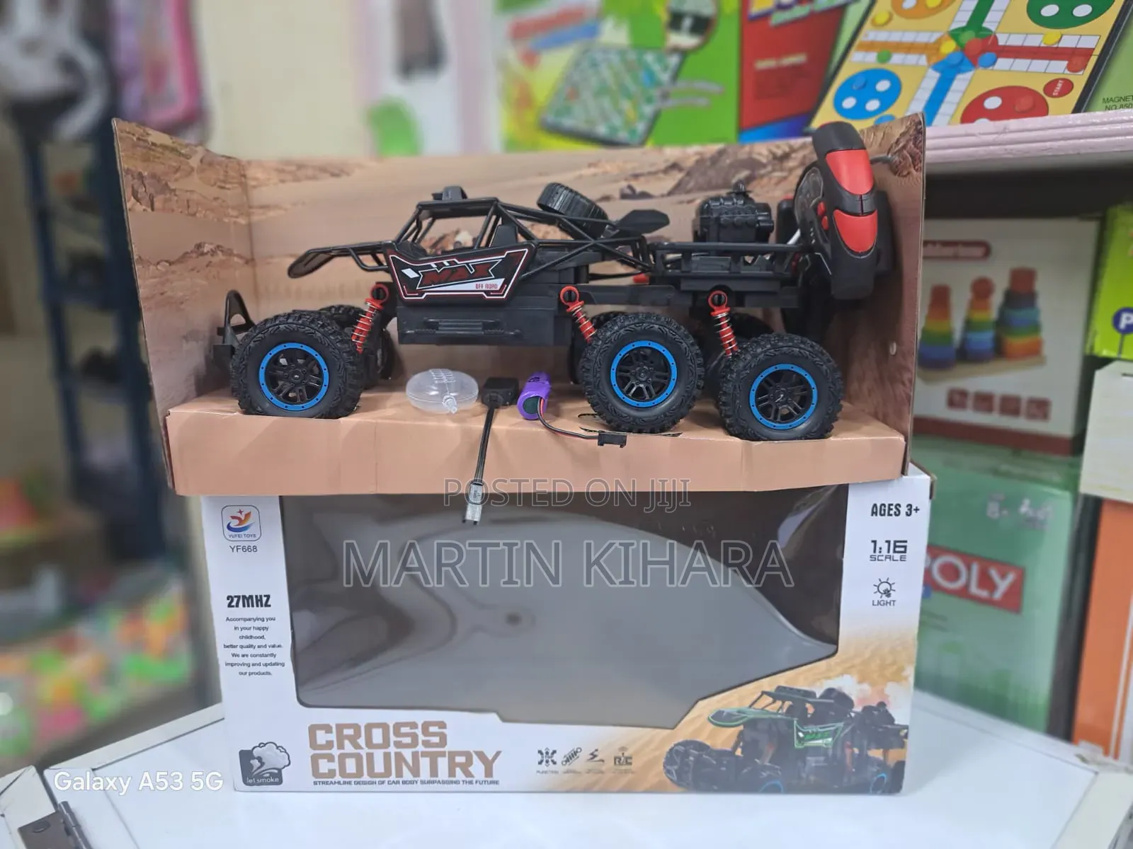 Metallic Off-Road Remote Controlled Car