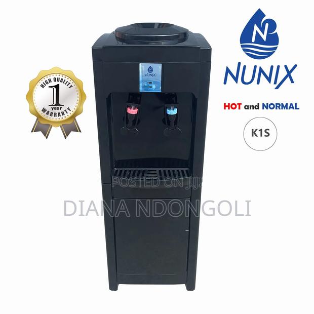 Black Nunix K1s Hot Normal Water Dispenser